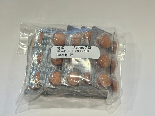 50mg 7OH Tablets - Blistered