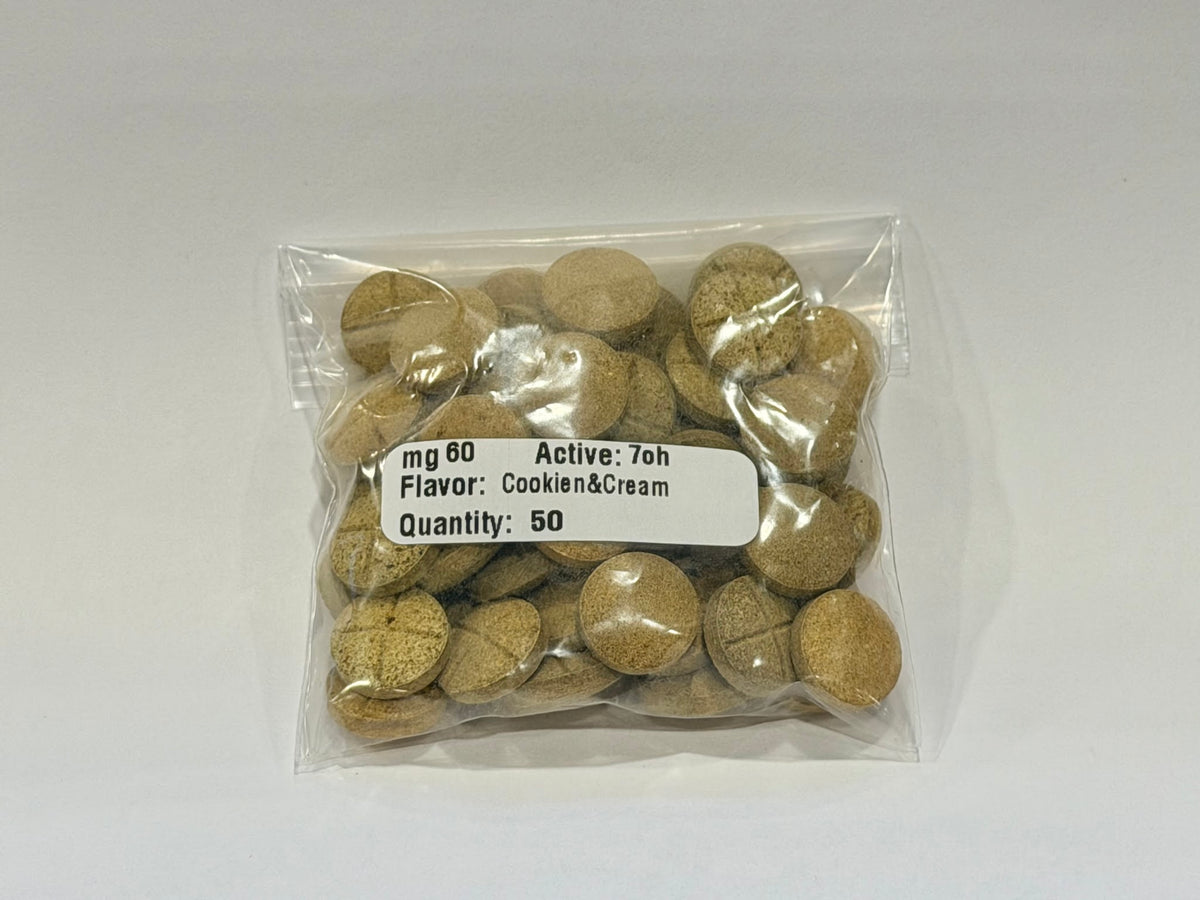 60mg 7OH Tablets - Loose 50ct