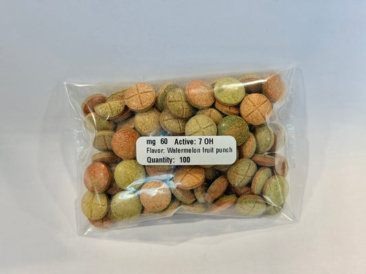 60mg 7OH Tablets - Loose 100ct